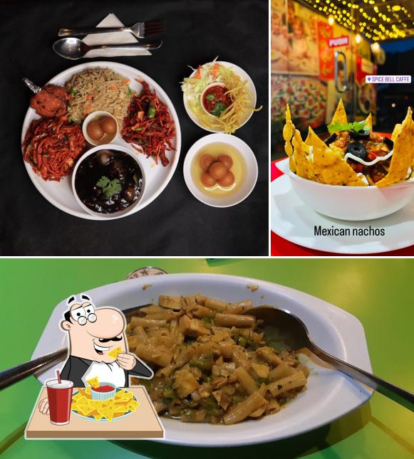 Nachos at Spice Bell Cafe