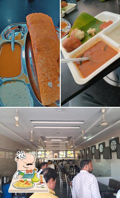 Among different things one can find food and beverage at Sri Darshini Veg Tiffins & Meals