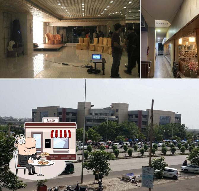 The photo of Royal Dine Pal RTO Restaurant Banquet’s exterior and interior