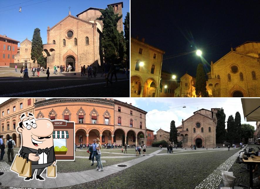 Puoi goderti l'aria fresca da seduto all'esterno di Sette Chiese Bistrot