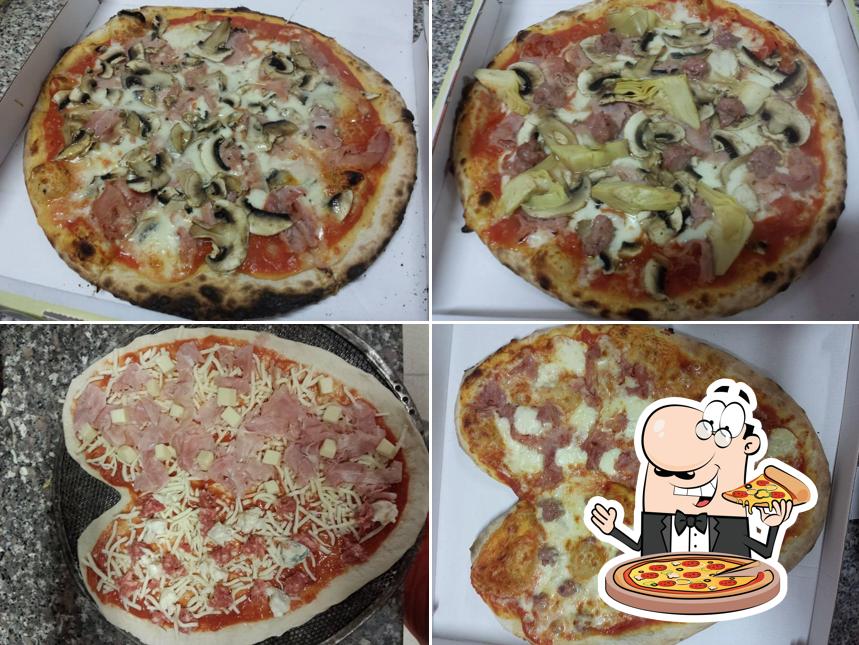 Prenditi tra le molte varianti di pizza