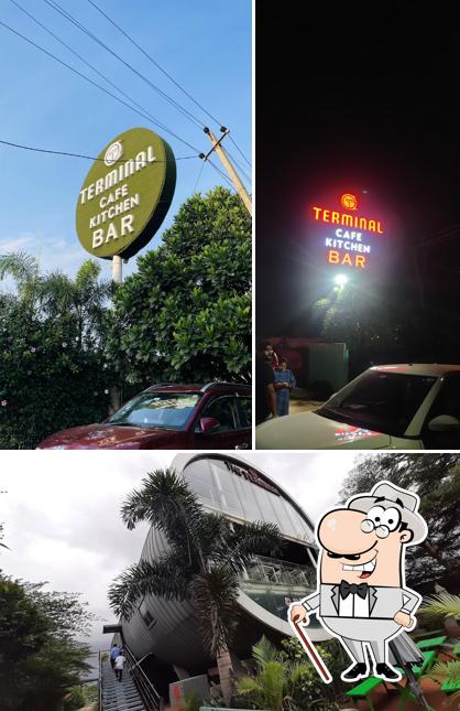 Check out how The Terminal Restaurant looks outside