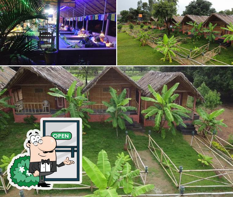 The exterior of Waterfall Guesthouse