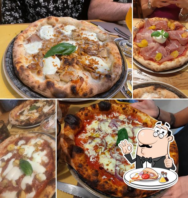 Scegli tra le molte varianti di pizza