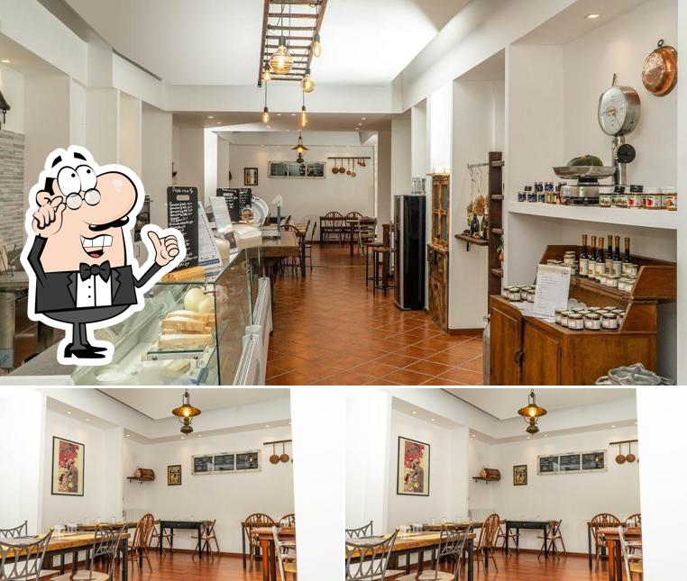 Gli interni di A’ Maggese Salumeria Degusteria