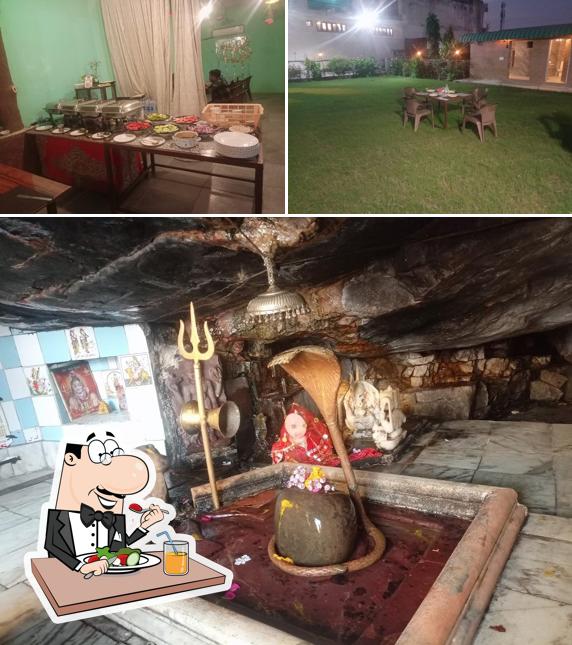 The photo of food and exterior at Aravalli Rishi Restaurant