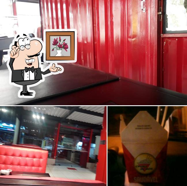 A foto da interior e cerveja a China In Box - Restaurante de Comida Chinesa