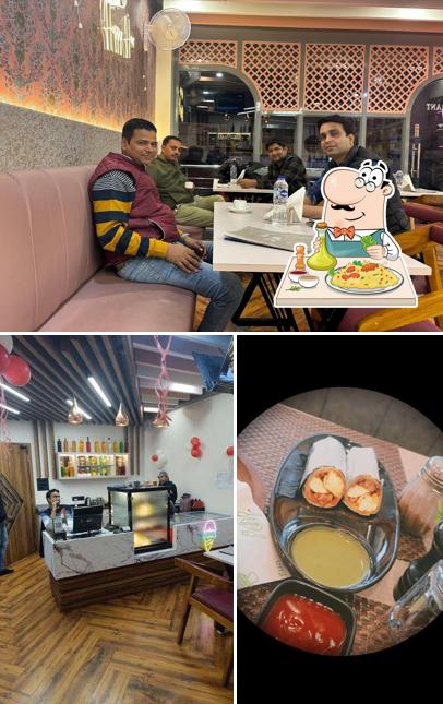 This is the image displaying food and interior at Desi Cozy Restaurant & Cafe