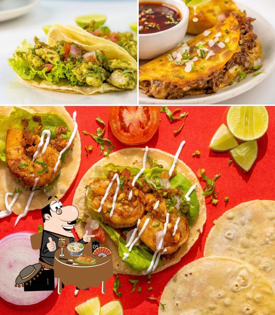 Food at Hambre Hombre - Mexican Kitchen
