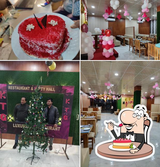 KTG Restaurant serves a selection of sweet dishes