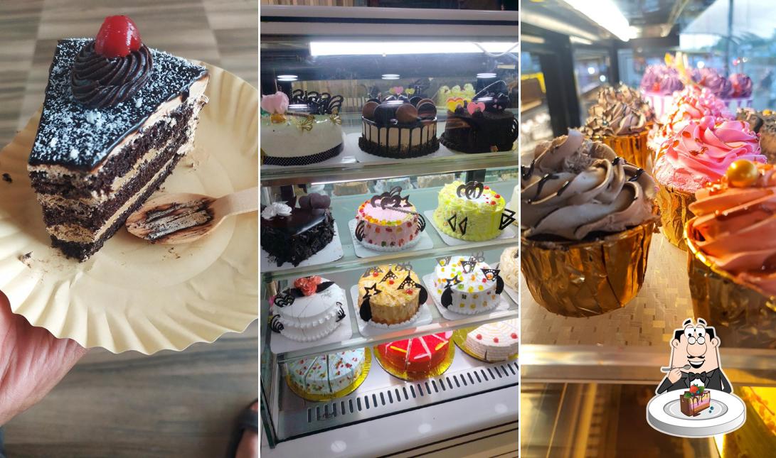 Chocolate cake at Madhur Bakery