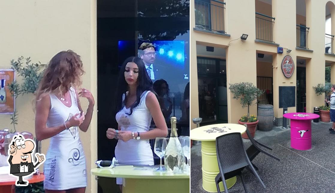 Gli interni di Melting Pot