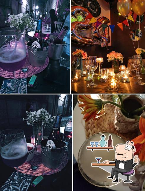 Gli interni di Blackout Flower Market