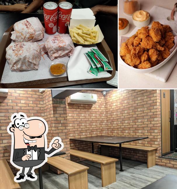 The interior of Crunch Station