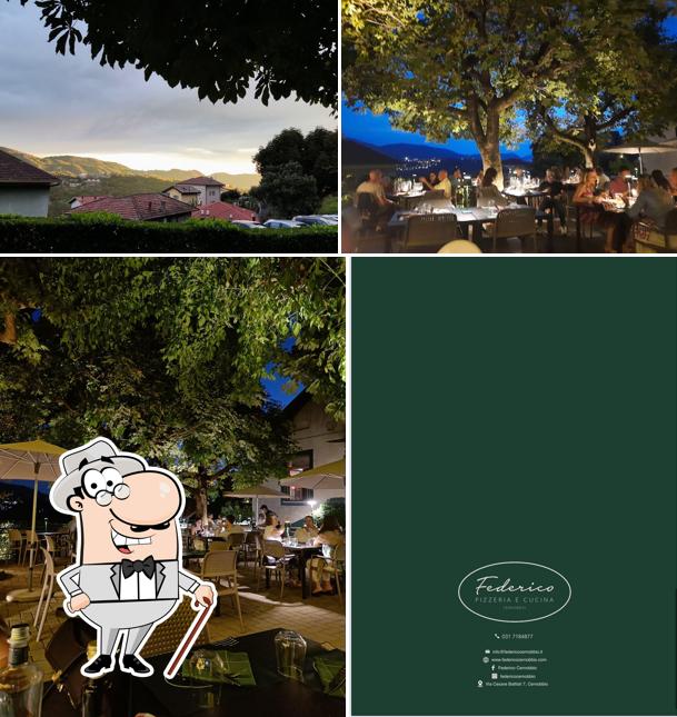 Gli esterni di Federico Cernobbio Pizzeria & Cucina