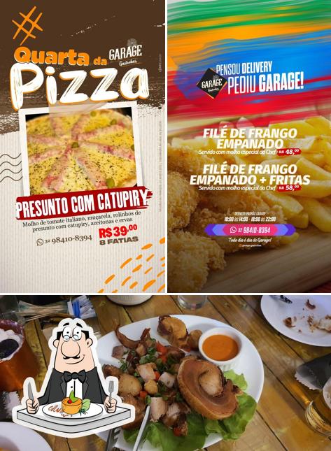 Comida em Garage Gastrobar