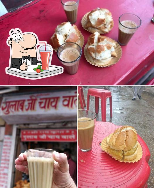 Try out various drinks provided by Gulab Ji Chai