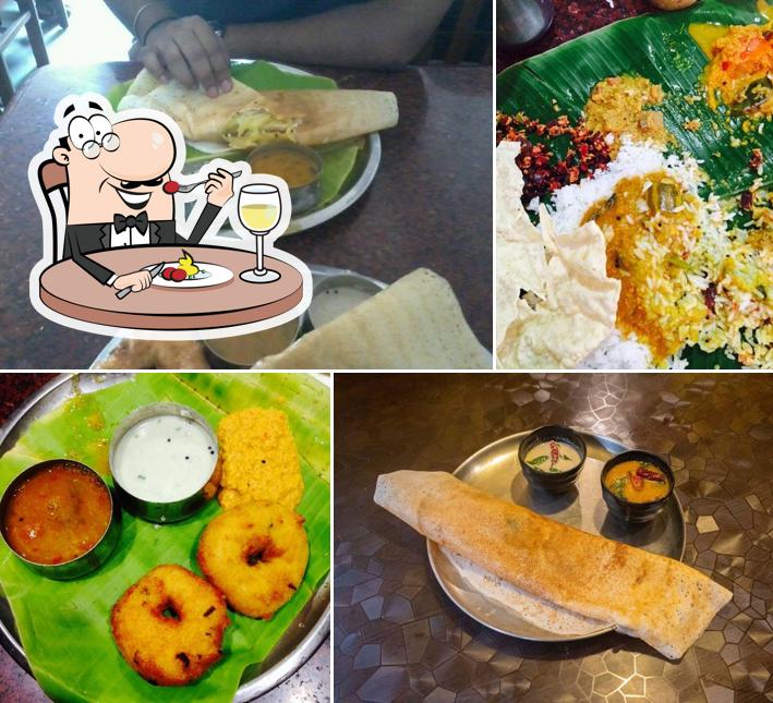 Food at Annapoorna veg restaurant