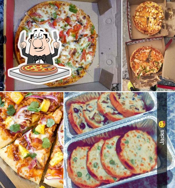 Get pizza at Jack's PIZZERIA