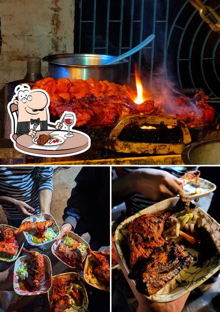 Get meat meals at Roasted Corner