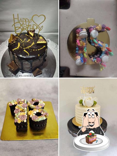 Chocolate cake at Too Much Melodrama