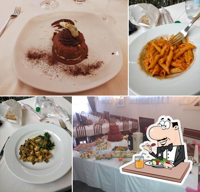 Cibo al Ristorante Albergo Papa