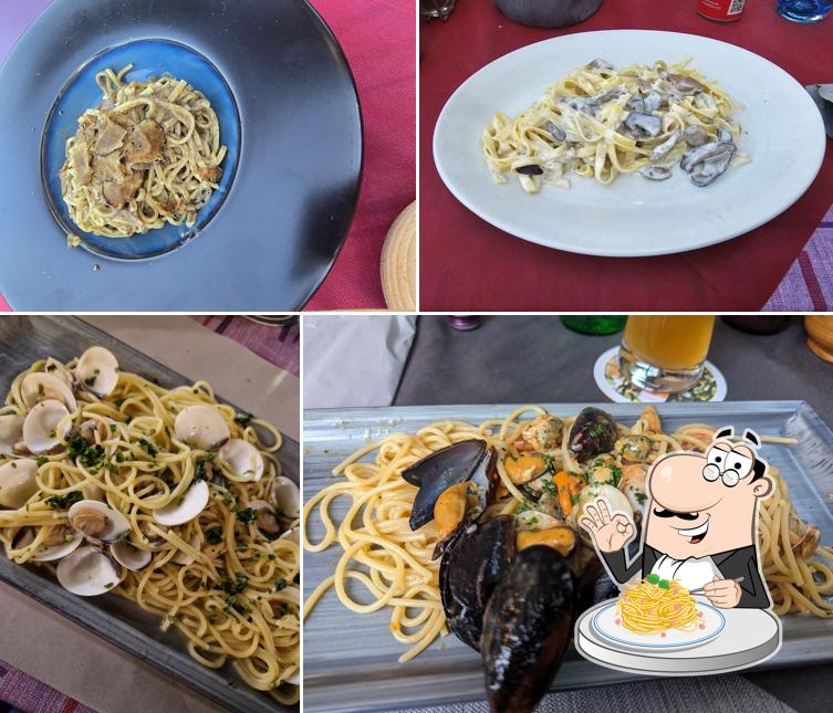 Spaghetti alla carbonara al Ristorante Pizzeria Tovo