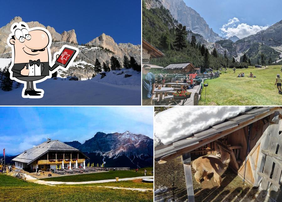 Gli esterni di Rifugio Scotoni - San Cassiano Alta Badia
