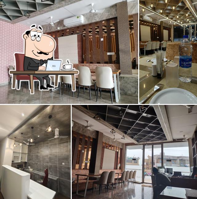 Check out how Hotel Sapphire Restaurant looks inside