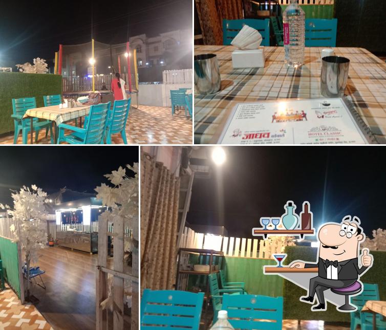 Take a seat at one of the tables at ARK Cafe & Restaurant
