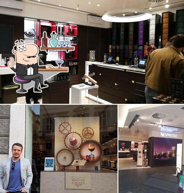 Dai un'occhiata agli interni di Nespresso Boutique Dai un'occhiata agli interni di Nespresso Boutique