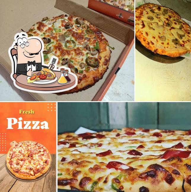 Try out pizza at Fresh pizza