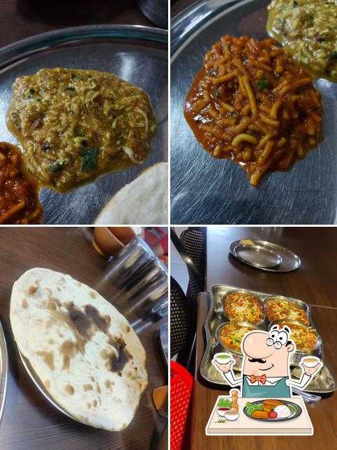 Food at Janani Hotel