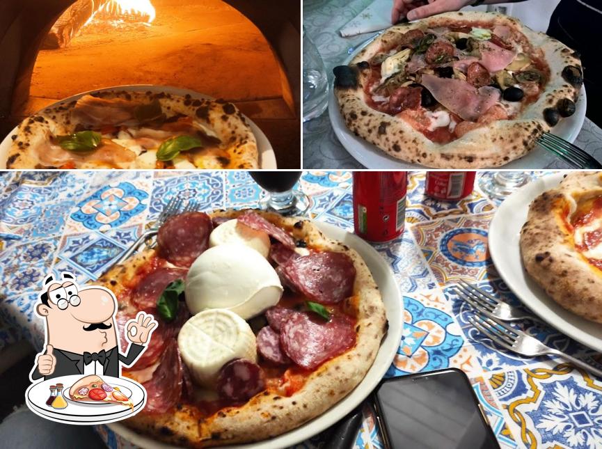 Ordina tra le molte varianti di pizza
