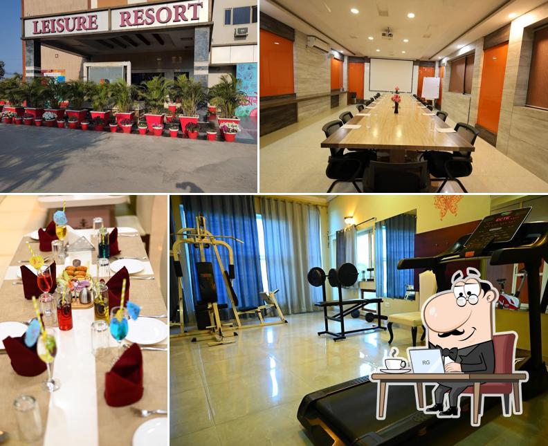 The interior of Leisure Resort Bahraich