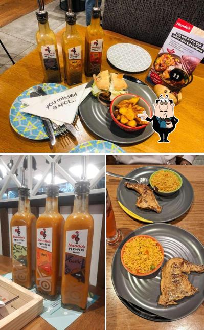 Enjoy a beverage at Nando's- Flame Grilled PERi- PERi Chicken