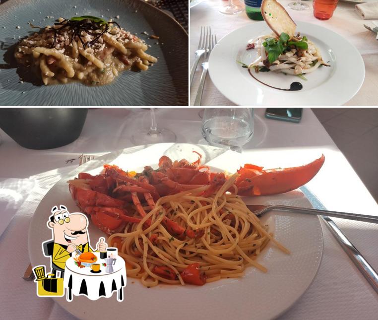 Cibo al Ristorante Paradisoblanco