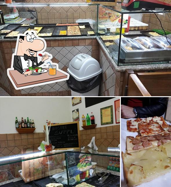 Platti al Pizza Pazza in Piazza