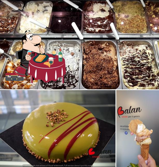 Gelateria Balan offre un'ampia gamma di dolci