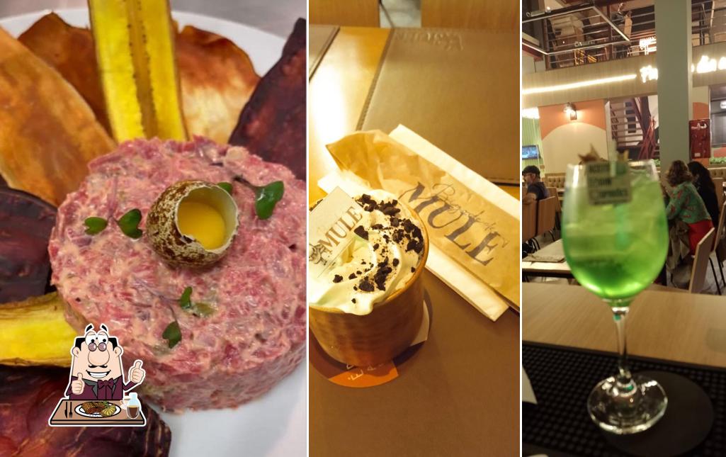 Tartare de carne em Bigode de Mule