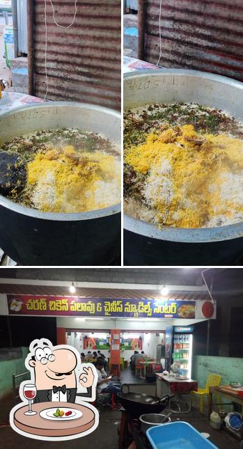Charan chicken pulav & Chinese noodles