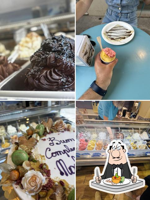 Cibo al Gelateria La Piazzetta Viareggio