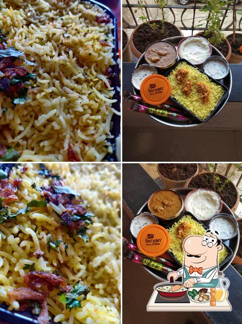 Fried rice at Go! Biryan