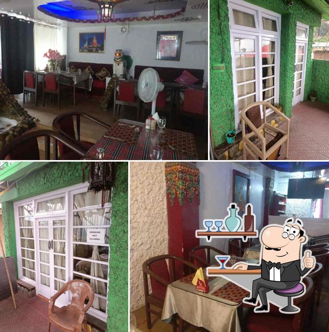 The interior of HOTEL BAYUL