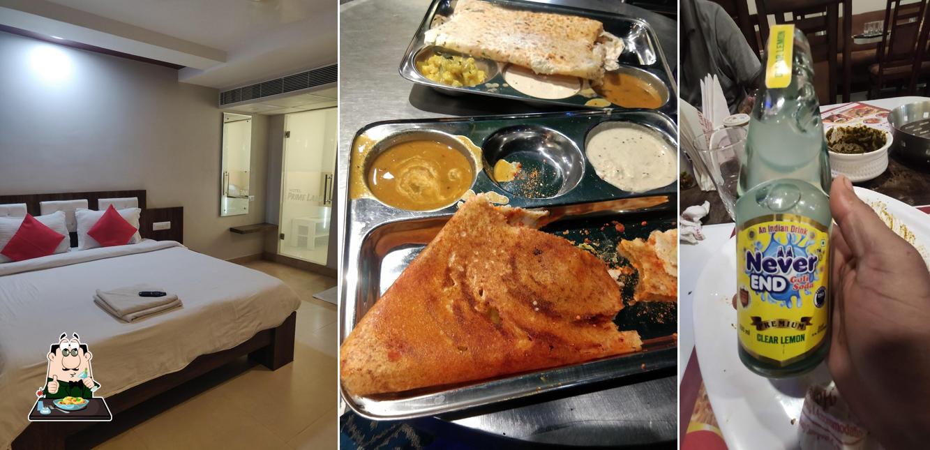 Food at Hotel prime land tiffin