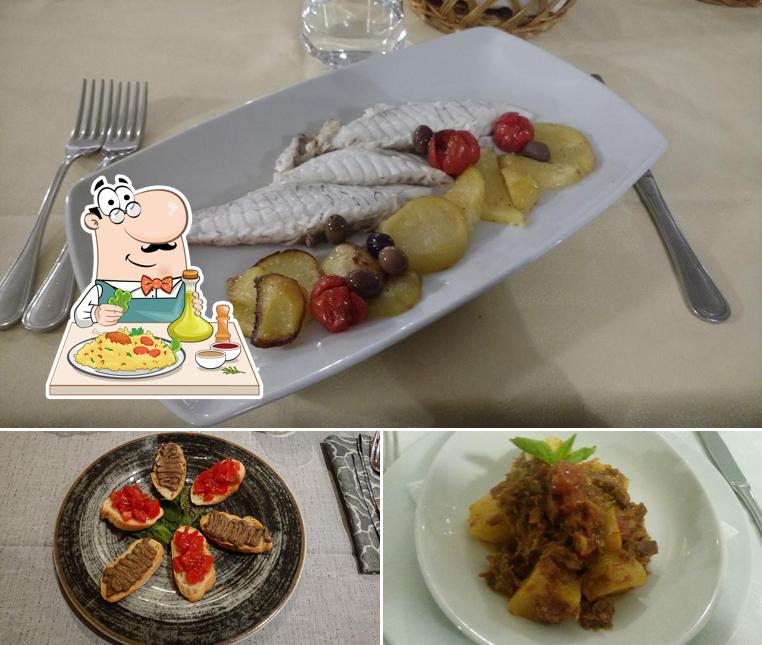 Cibo al Ristorante La Cicala Che Ride