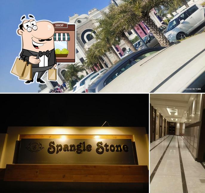 The exterior of Spangle Stone