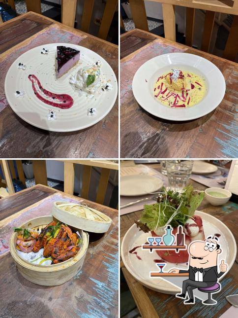 Check out how The House of Makeba – Veg Restaurant in SBR Ahmedabad looks inside