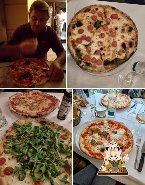 Prenditi tra le svariate varianti di pizza