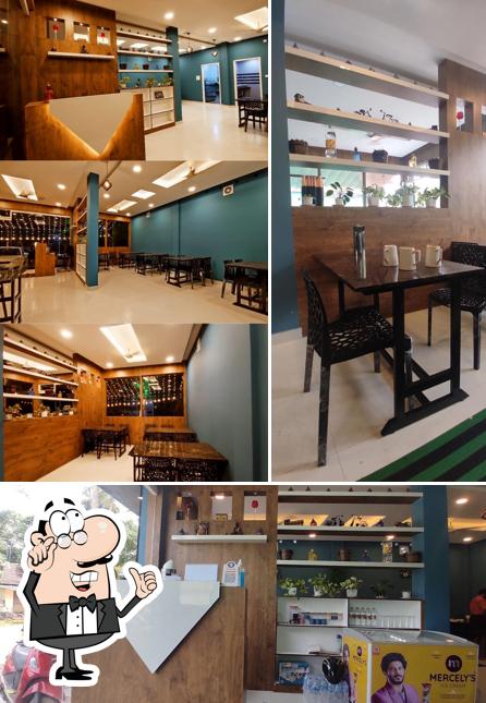 The interior of Ruchi Restaurant & Caters